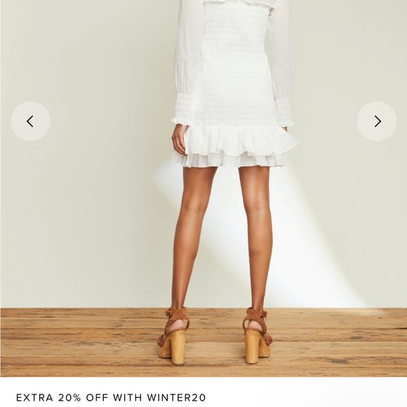 Veronica Beard Kelsey Botton Down Dress - Picture 2 of 3